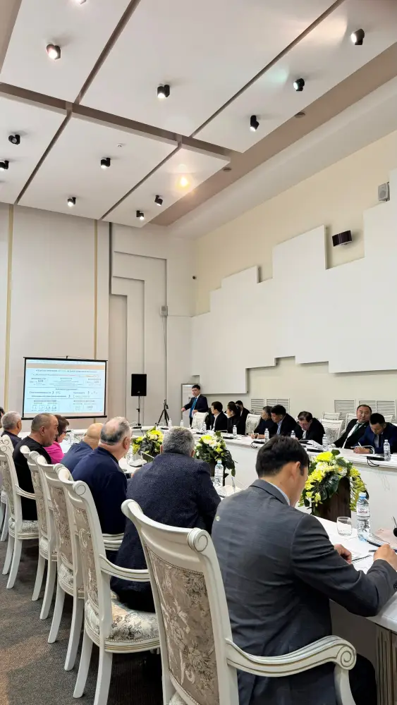 Встреча Ермека Кенжеханұлы с фермерами Павлодарской области