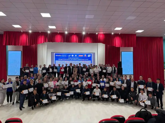 Международный детский проект Kids Athletics стартовал в Мангистауской области