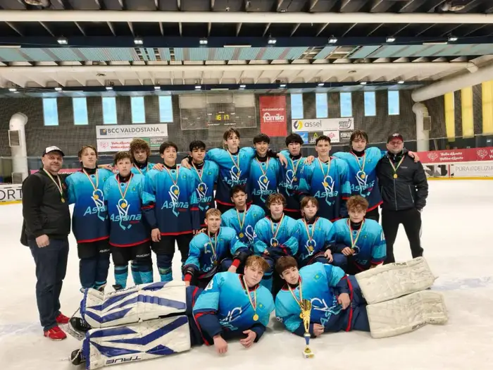 Astana Team занял первое место на международном турнире по хоккею с шайбой