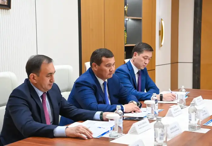 Встреча Акима области с председателем Правления КазМунайГаз обсуждение нефтедобычи и социальных проектов