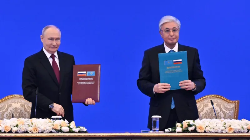 Казахстан и Россия подписали 14 документов по финансированию АЭС