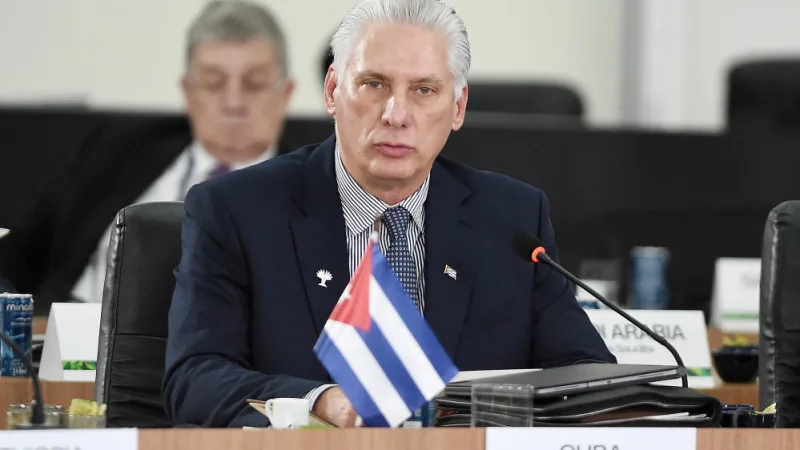 Президент Кубы обвинил США в 'геноцидной блокаде'