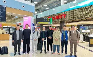 Казахстанская сборная на олимпиаде в Салониках