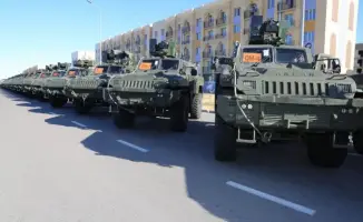Гарнизонный развод силовых структур завершён в Туркестане перед саммитом ОТГ