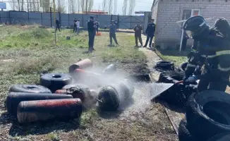 Более 600 газовых баллонов вынесено спасателями МЧС из пожаров в 2026 году