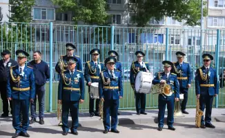 Поздравление ветерана войны Василия Грецкого от Асхата Шахарова в День Победы