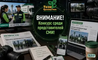 конкурс среди СМИ и блогеров к Дню столицы за чистоту и порядок в Астане