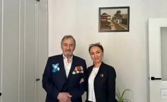 Комитет государственного имущества и приватизации вручил подарки ветеранам тыла перед Днём Победы