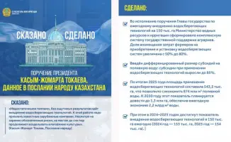 Вода как дар: как Казахстан сберегает ресурсы для будущих поколений