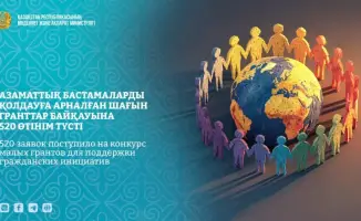 Конкурс малых грантов в Казахстане 520 заявок на поддержку гражданских инициатив