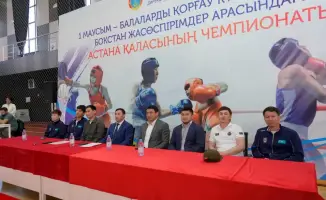 Городской чемпионат по боксу для подростков в Астане