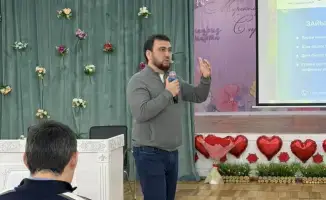 Лекция о экстремизме для студентов спортивного колледжа в Алматы