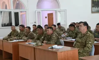 В Абайском гарнизоне обсудили развитие эксплуатационных подразделений армии