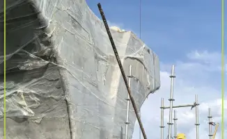 Завершение заливки первой опоры LRT в Астане: шаг к улучшению транспортной инфраструктуры города
