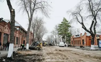 Реконструкция главной улицы Петропавла второй этап обновление фасадов освещение эко-парк Qyzyljar