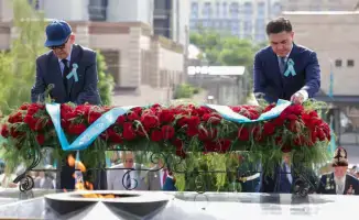 День Победы в Шымкенте память благодарность уважение ветеранам