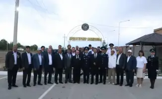 В Жалагашском районе Кызылординской области открыта Аллея ветеранов ОВД