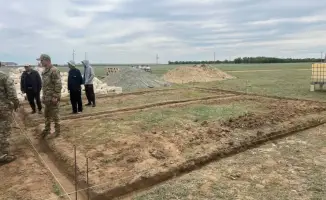 Строительство пожарных постов в Айтекебийском районе: 80% завершения для повышения безопасности в Казахстане