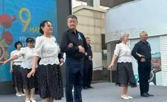 Театрализованный концерт в Астане 81-я годовщина Победы День защитника Отечества