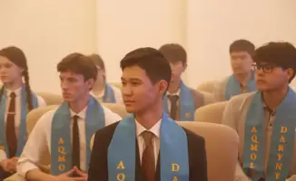 Награждение талантливых школьников в Акмолинске