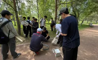 «Таза Қазақстан»: в парке «Жетысу» птицы нашли новый дом среди заботливых рук