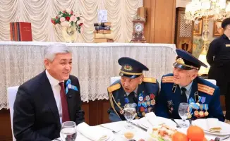 В Карагандинской области зажгли огонь памяти в честь ветеранов к 81-й годовщине Дня Победы