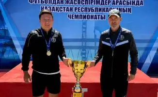 Астана празднует победу на чемпионате Казахстана