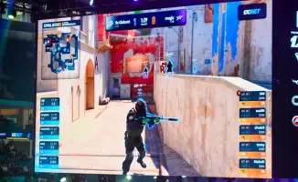 Финальный матч турнира PGL Astana 2026 по Counter-Strike 2 Team Spirit против Team Falcons