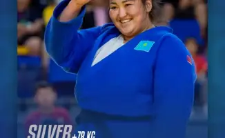 Серебро для Камилы: битва на Qazaqstan Barysy Grand Slam