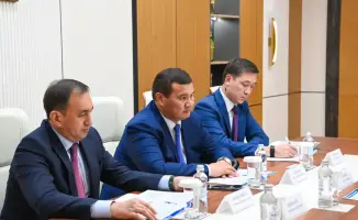 Встреча Акима области с председателем Правления КазМунайГаз обсуждение нефтедобычи и социальных проектов