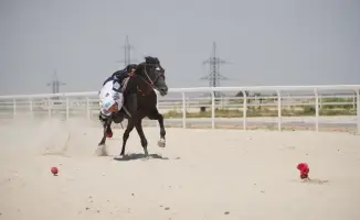 Алматинские спортсменки на Чемпионате мира по теңге ілу в Туркестане