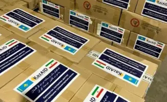 Казахстан отправил 30 вагонов гуманитарной помощи в Иран: груз уже в пути