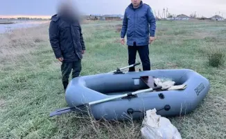В Павлодарской области Казахстана задержан рыбак за незаконную ловлю во время нереста