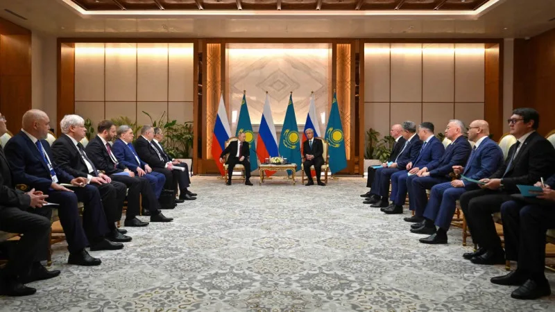 Токаев и Путин: мир как основа для развития на переговорах в Астане