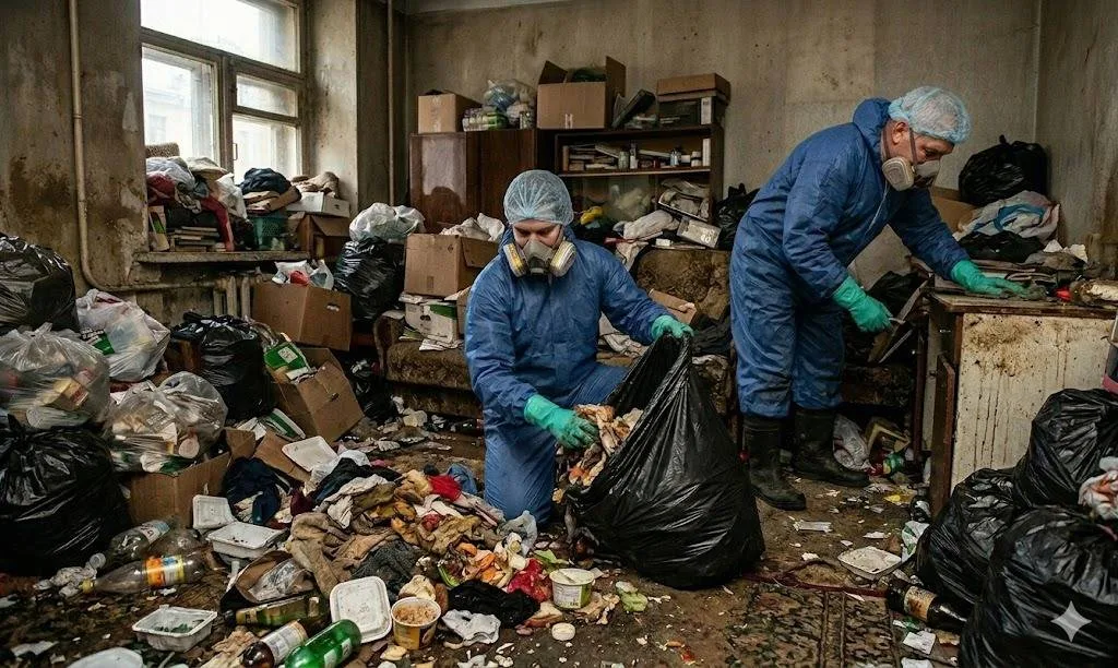 В Павлодаре спасли пенсионера от завала мусора в квартире