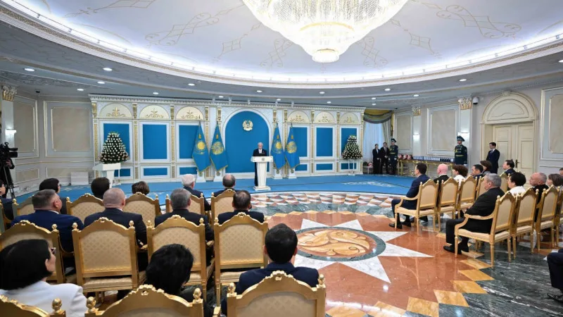 Токаев поздравил врачей на Дне медицинского работника в Акорде