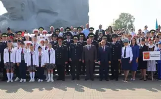 Казахстанские юные инспекторы движения завоевали золото на международном слете в Беларуси