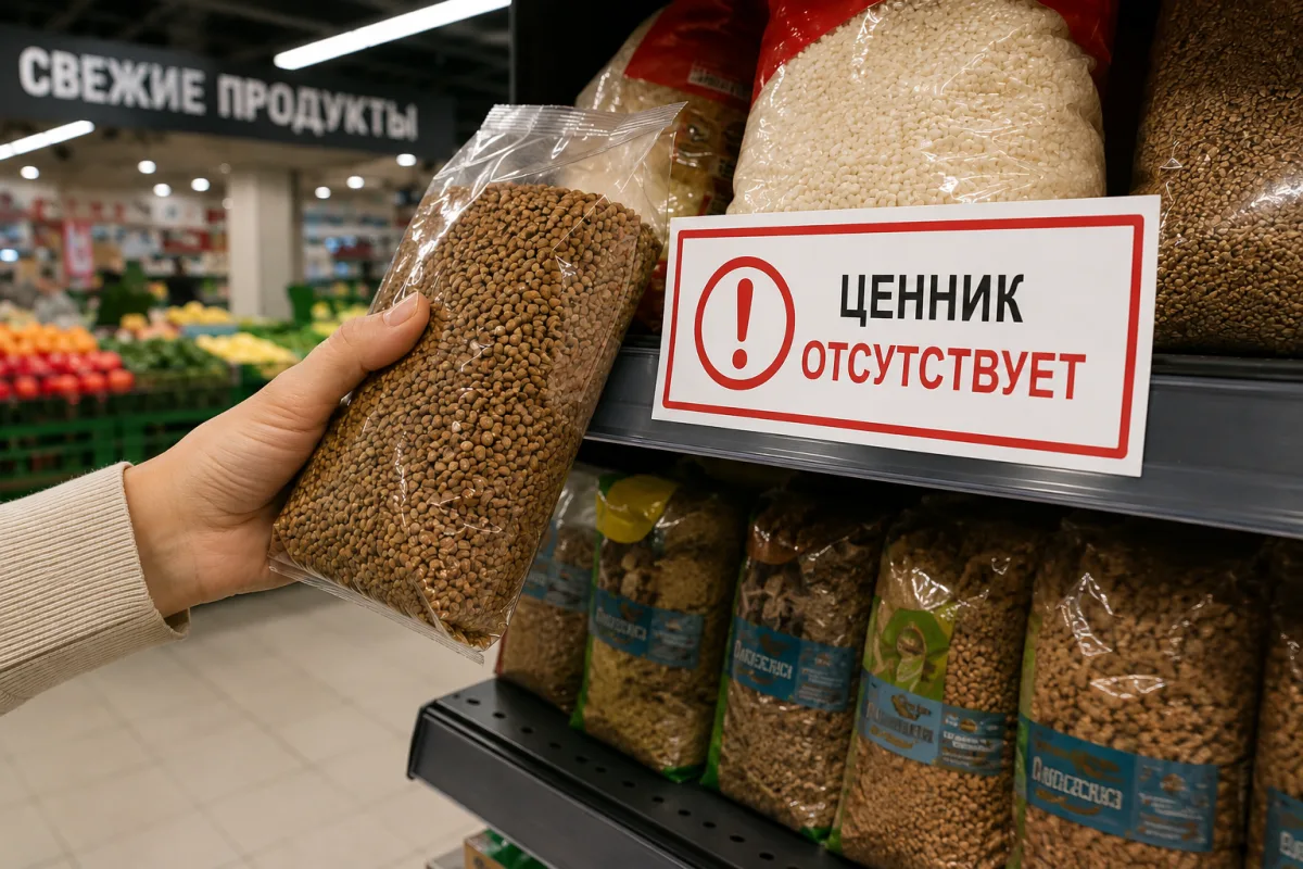 Pavlodar Supermarket Fined for Missing Price Tags in International Spotlight