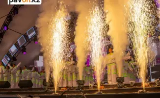 Павлодарская набережная засияет: LED-экраны к Дню города как звезды на небе