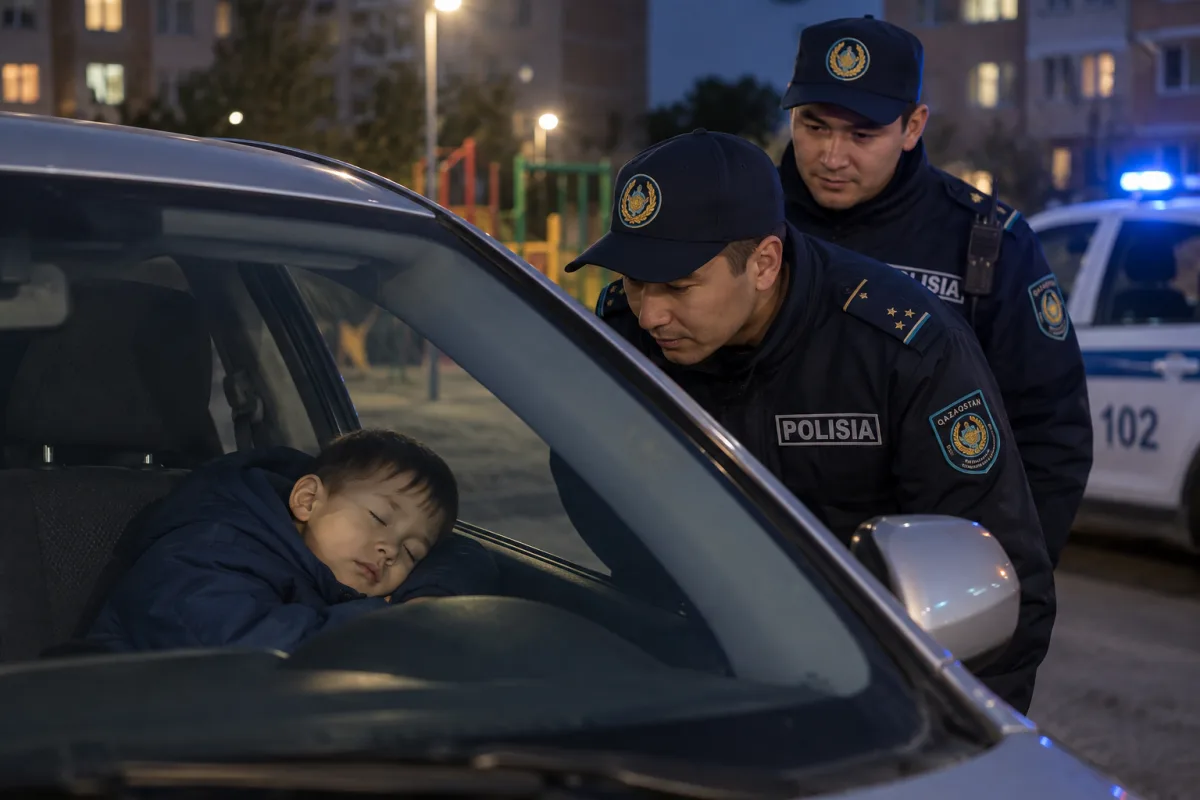 Полиция искала мальчика в Павлодаре, пока он спал: социальные вопросы