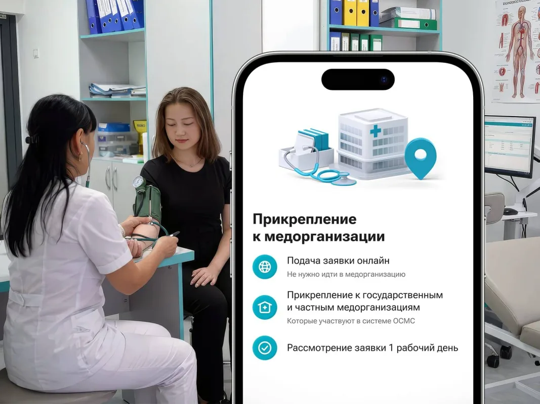 Kaspi.kz запускает новый сервис для прикрепления к медорганизациям