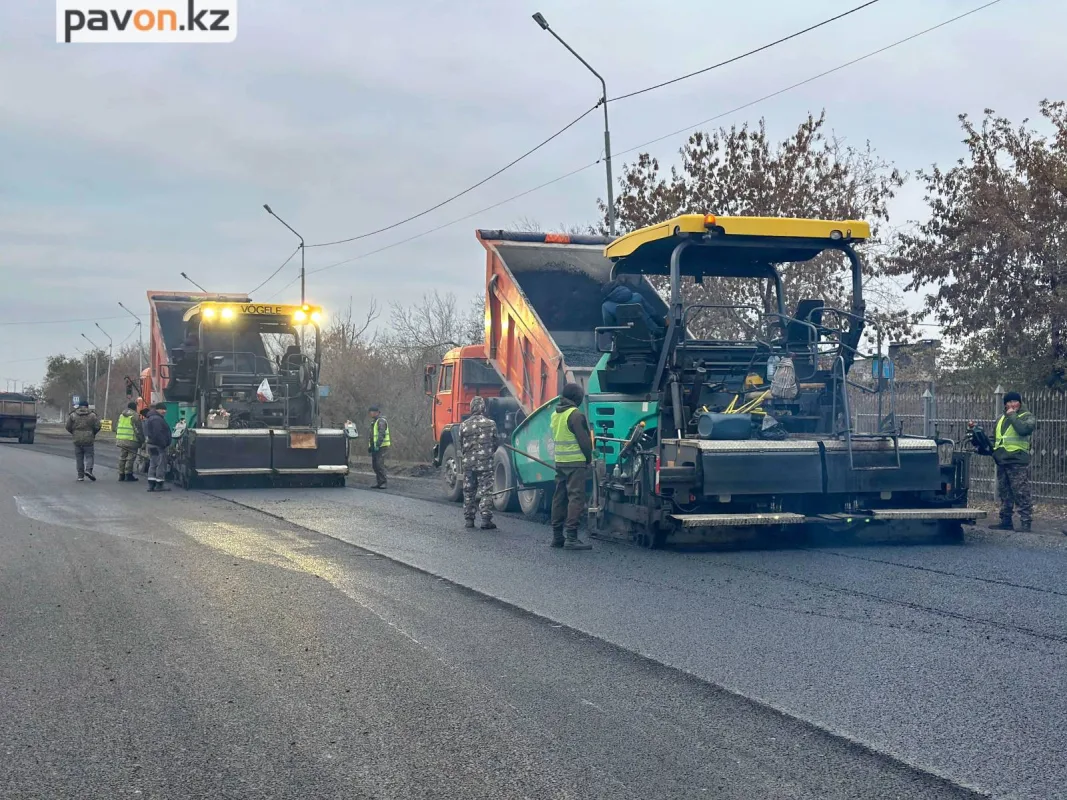 Торговая в Павлодаре: асфальтирование завершено к концу октября по плану