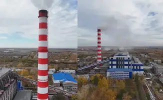 Краска на дымовых трубах ТЭЦ Павлодара: эстетика и общественное восприятие